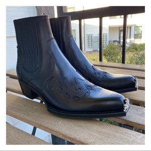 Calvin Klein 205W39NYC Black Chelsea Boots